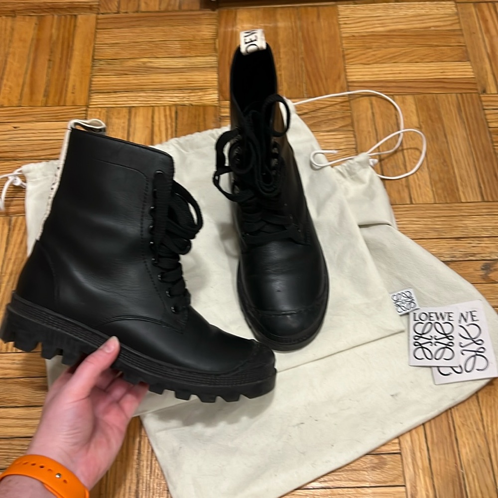 Loewe Combat Biker Boot
